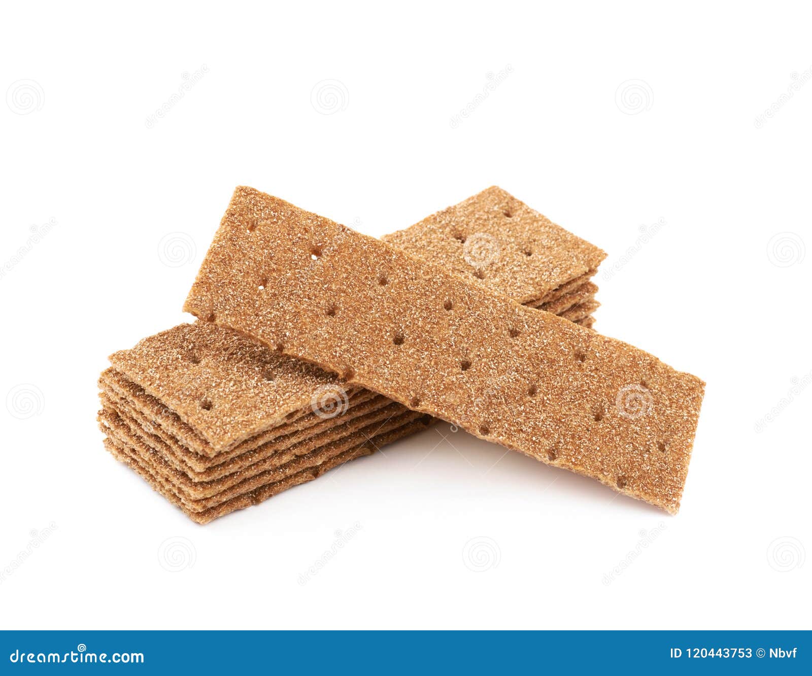 Thin Rye Crispy Cracker Isolated Stock Image Image of isolated, group