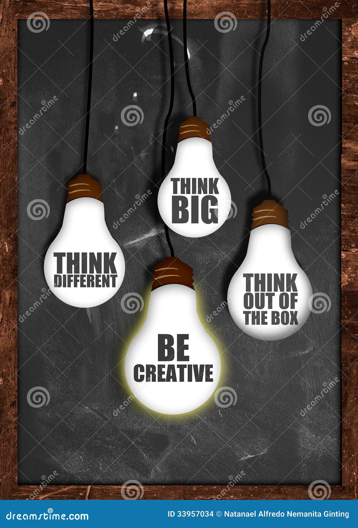 think big , be creative