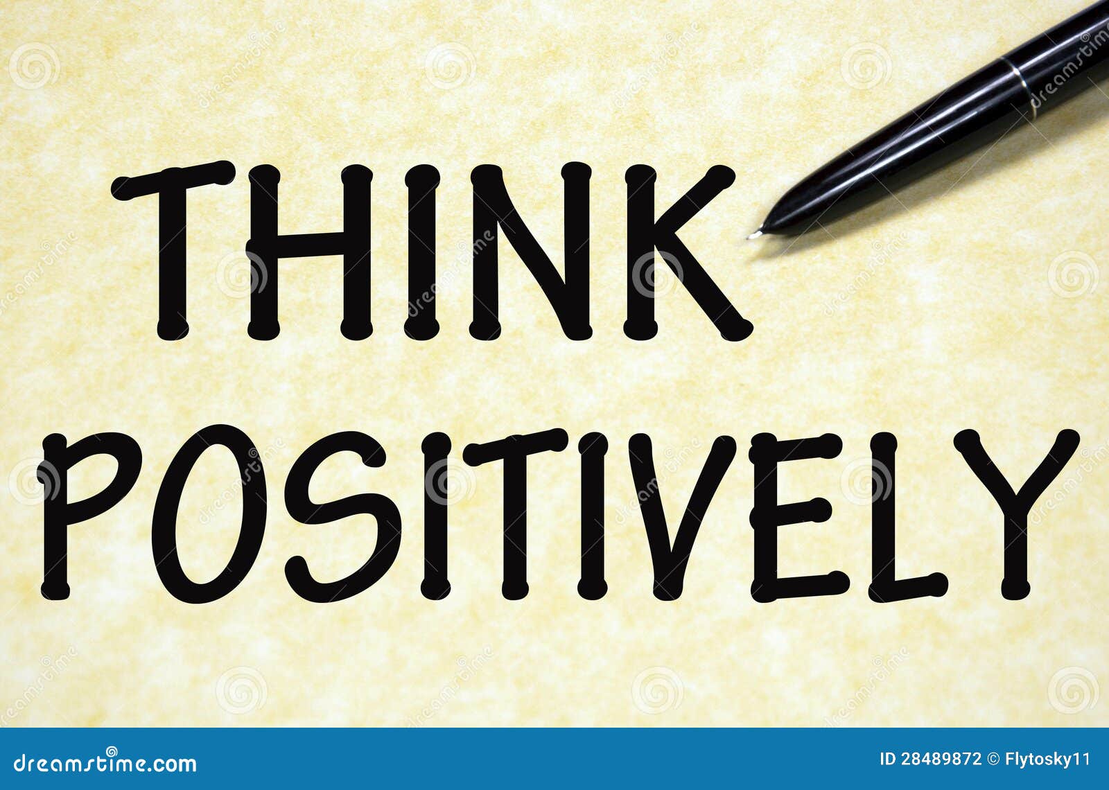 think positively 