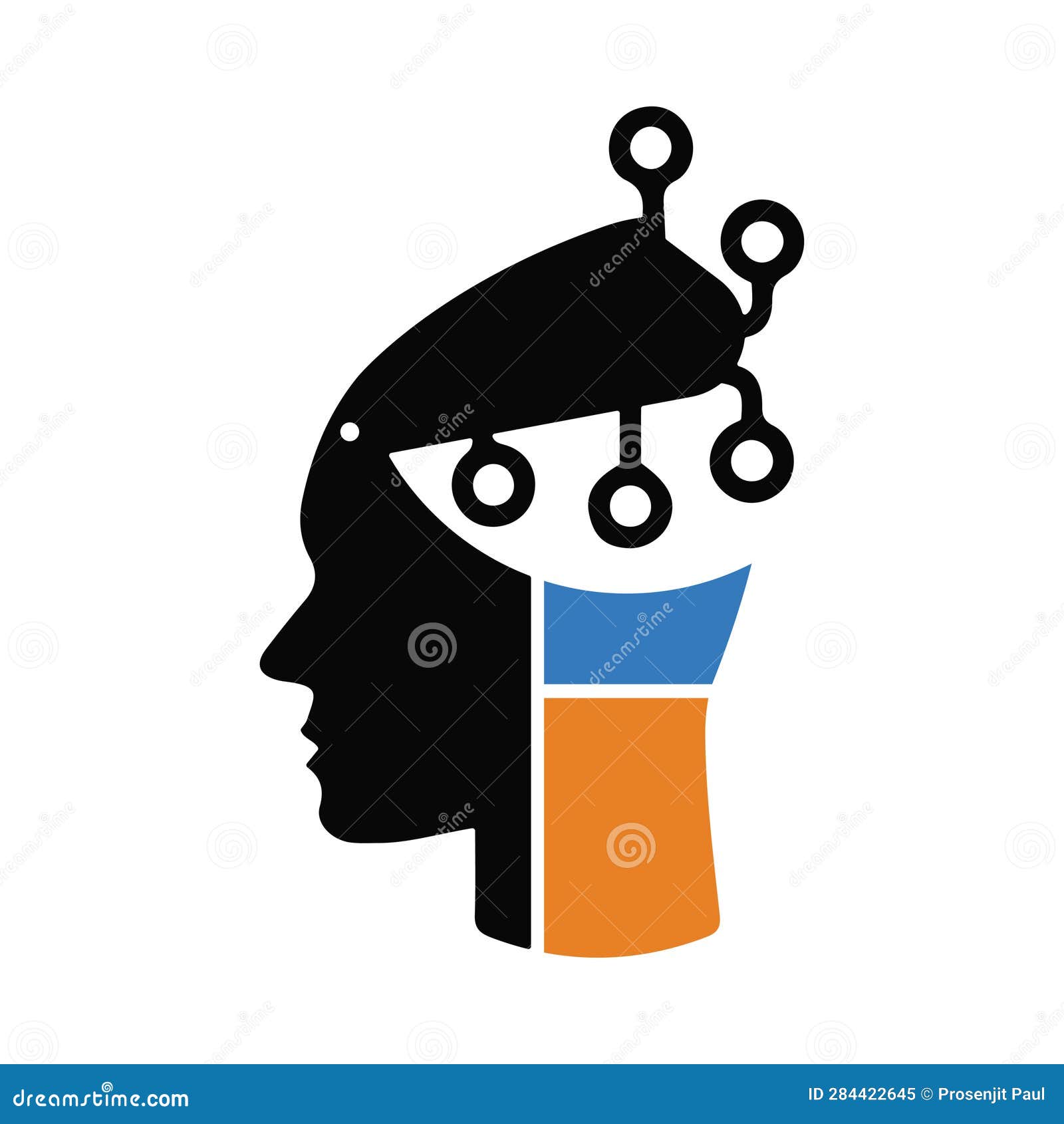 Thinkers, Smart Head, Head, Think, Critical Thinking Icon Stock Vector