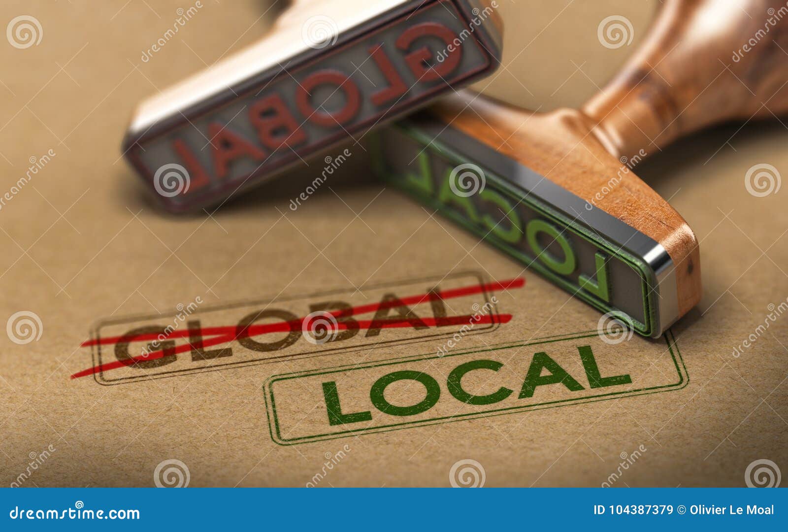 thinking and acting locally, local sourcing
