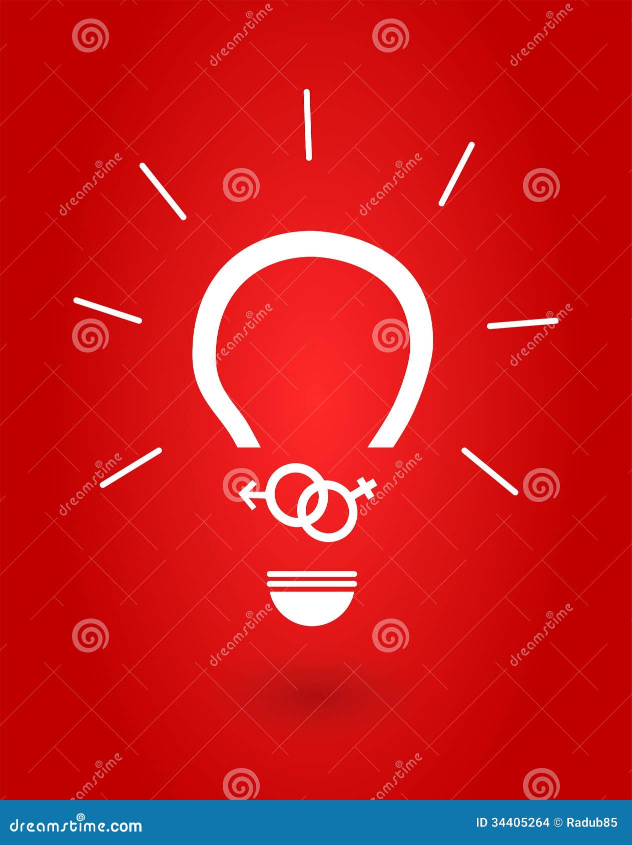 Thinking Of Sex Stock Vector Illustration Of Education 34405264 