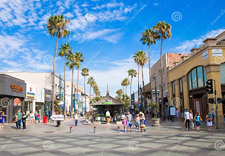 Third Street Promenade in Santa Monica California Editorial Photo ...