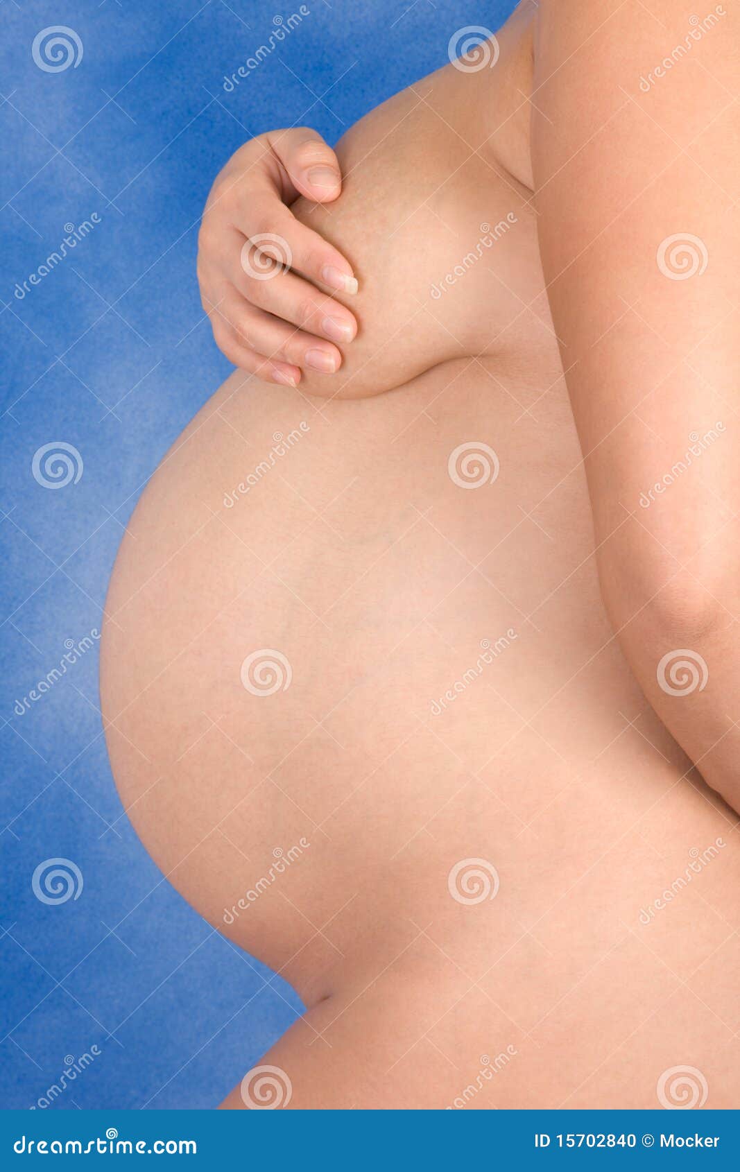 Third Trimester Nude Pregnant Hispanic Woman Stock Photo - Image of  fertility, ethnic: 15702840