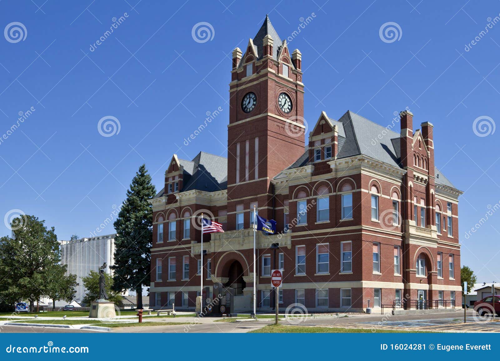 Thomas County Courthouse, Colby, Kansas Stock Image Image of kansas