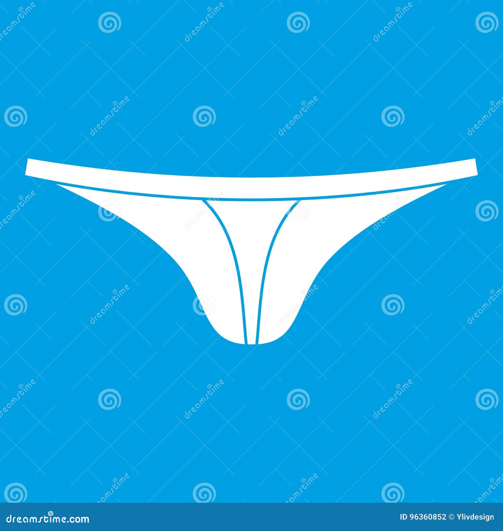 Thongs icon white stock vector. Illustration of femininity 96360852