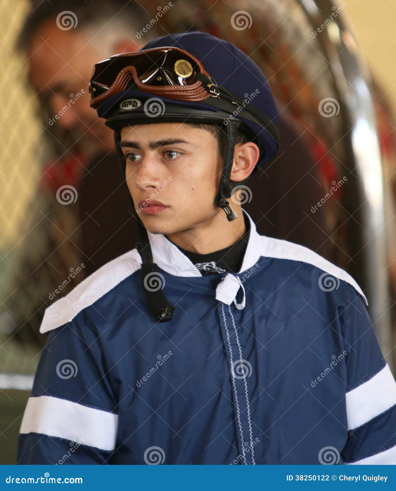 Thoroughbred Jockey Efrain Hernandez Editorial Photography Image of