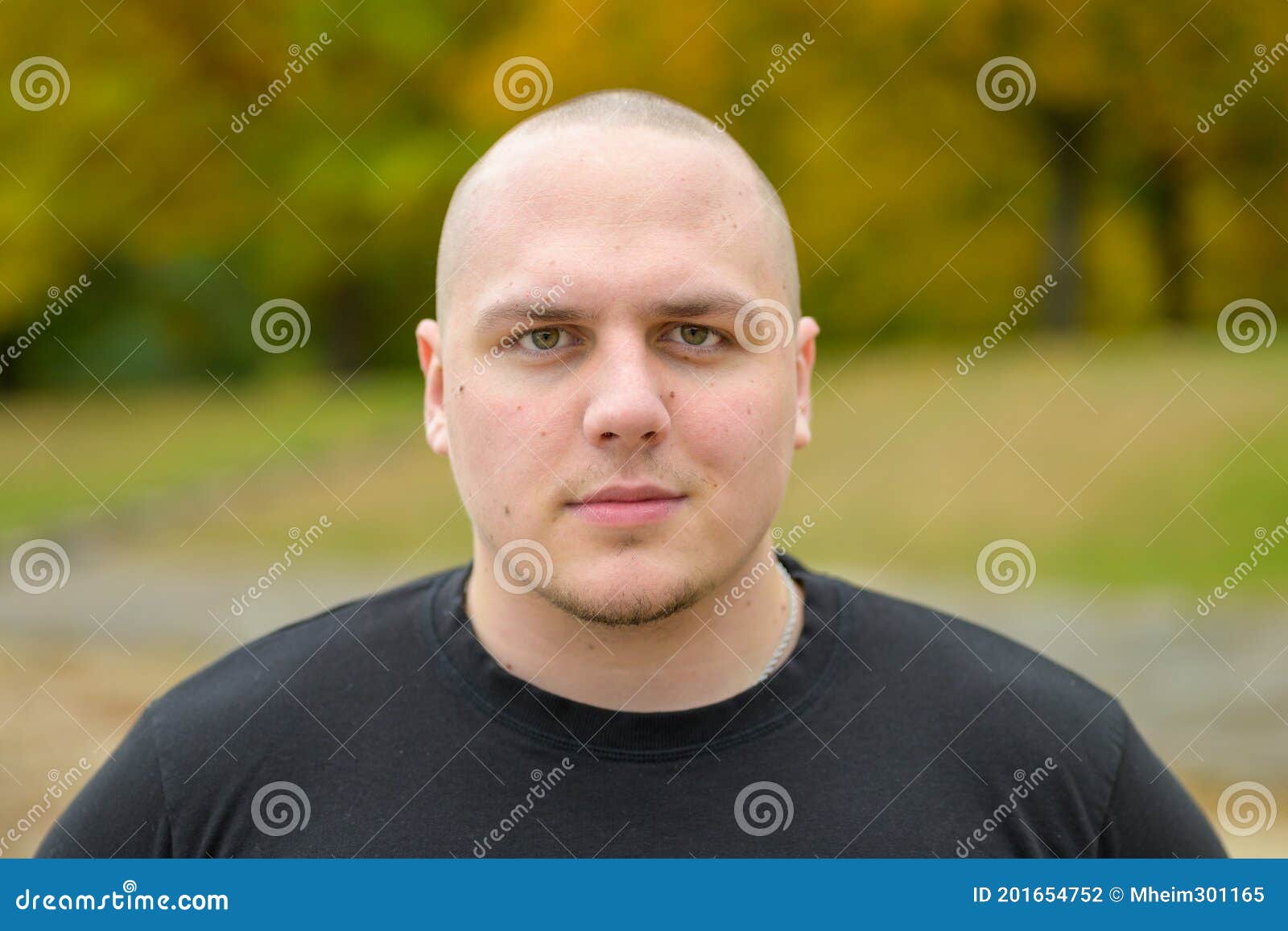 Thoughtful Intense Serious Young Man Outdoors Stock Photo - Image of ...