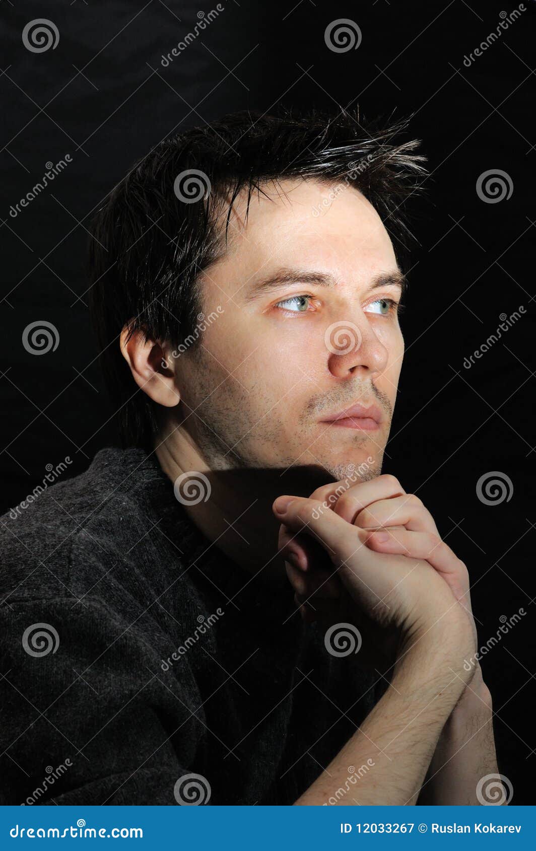 Thoughtful Man. Royalty Free Stock Photography - Image: 12033267