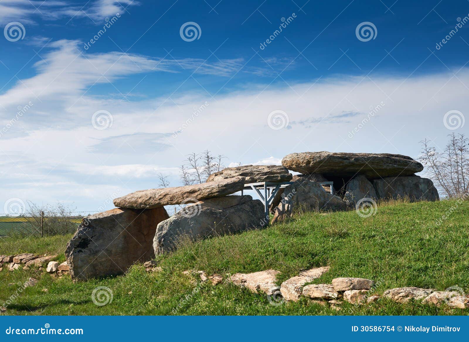 thracian dolmen near edirne, turkey