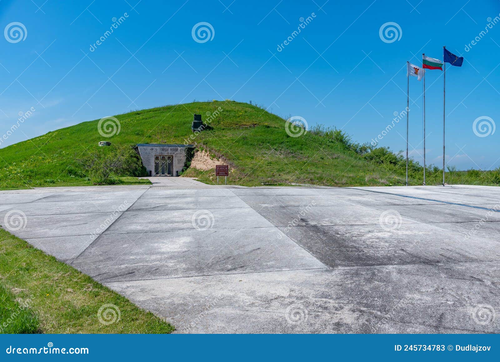 thracian tomb of sveshtari in bulgaria.