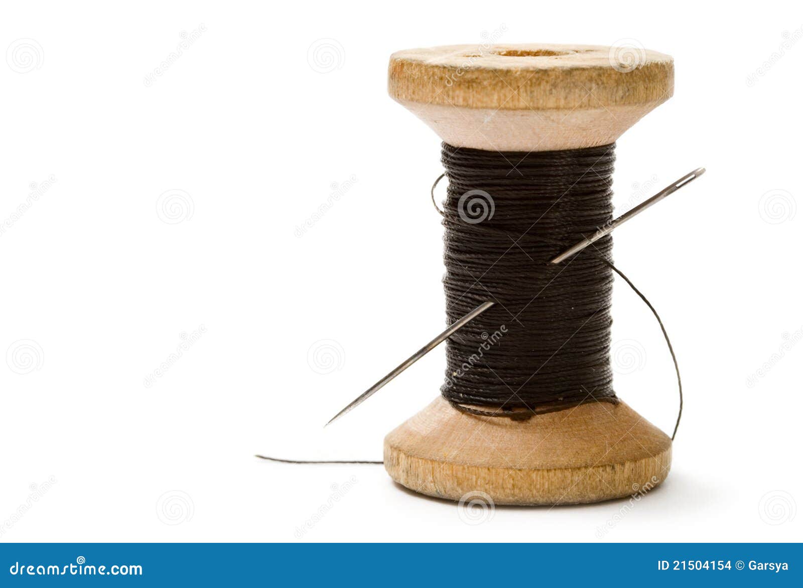 Thread bobbin stock photo. Image of detail, spindle, spool - 21504154