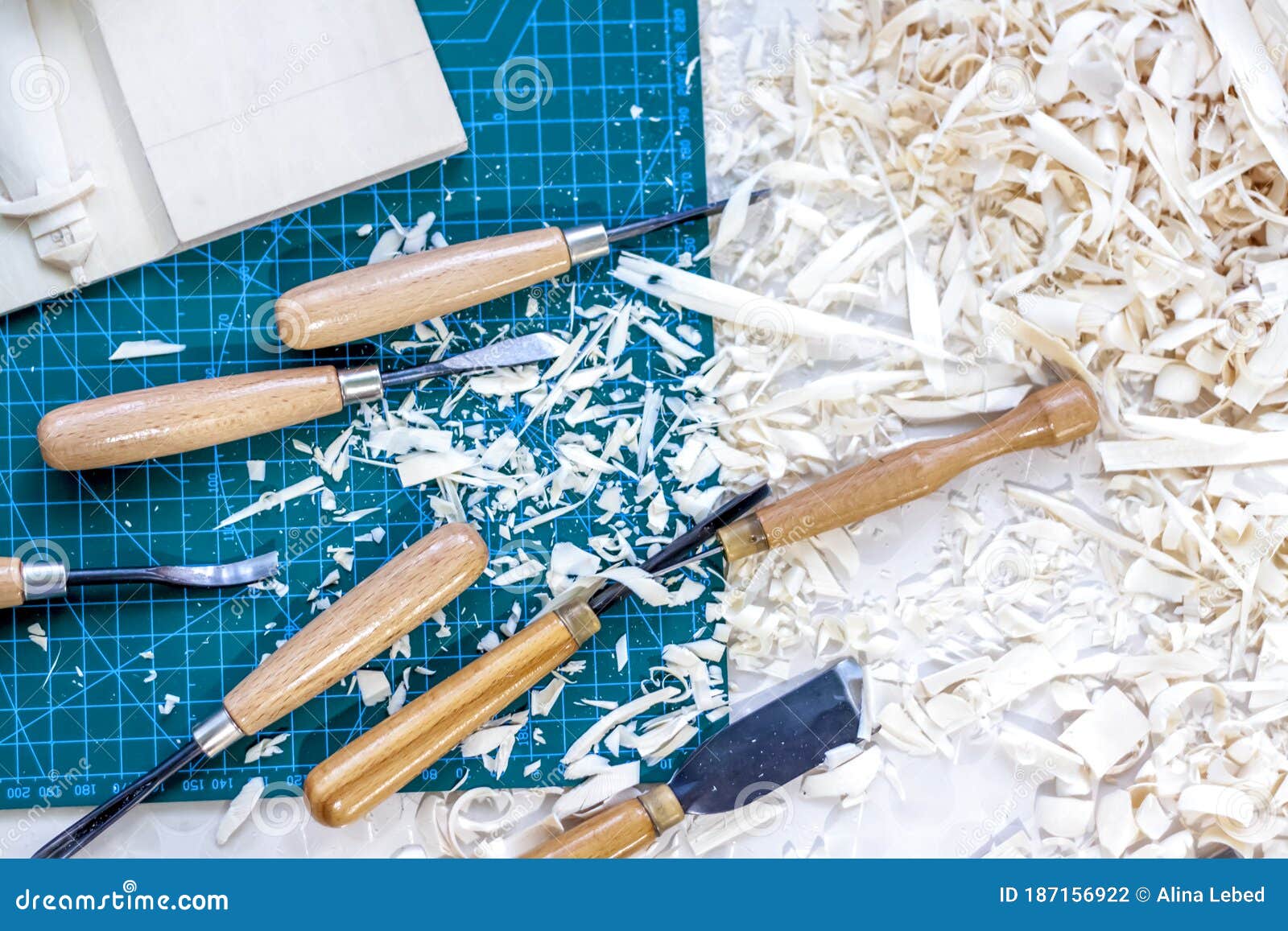 thread. handmade by the master. tools for carving.