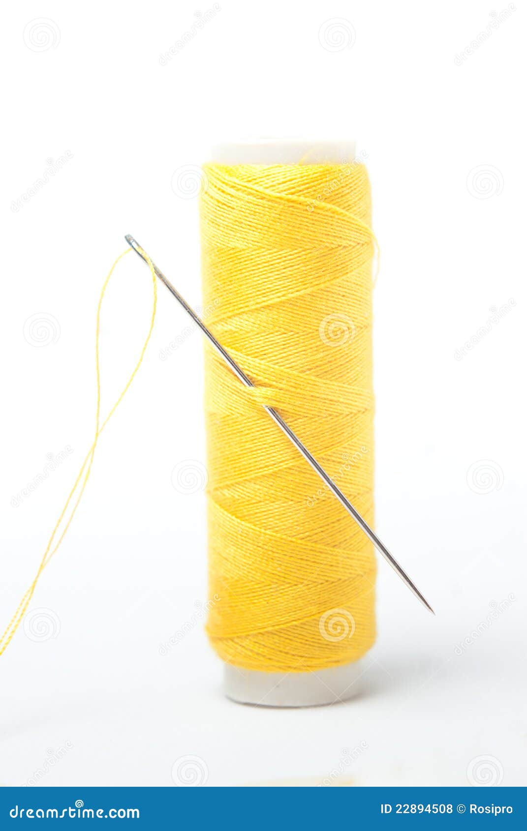 Thread & needle stock photo. Image of dressmaker 22894508