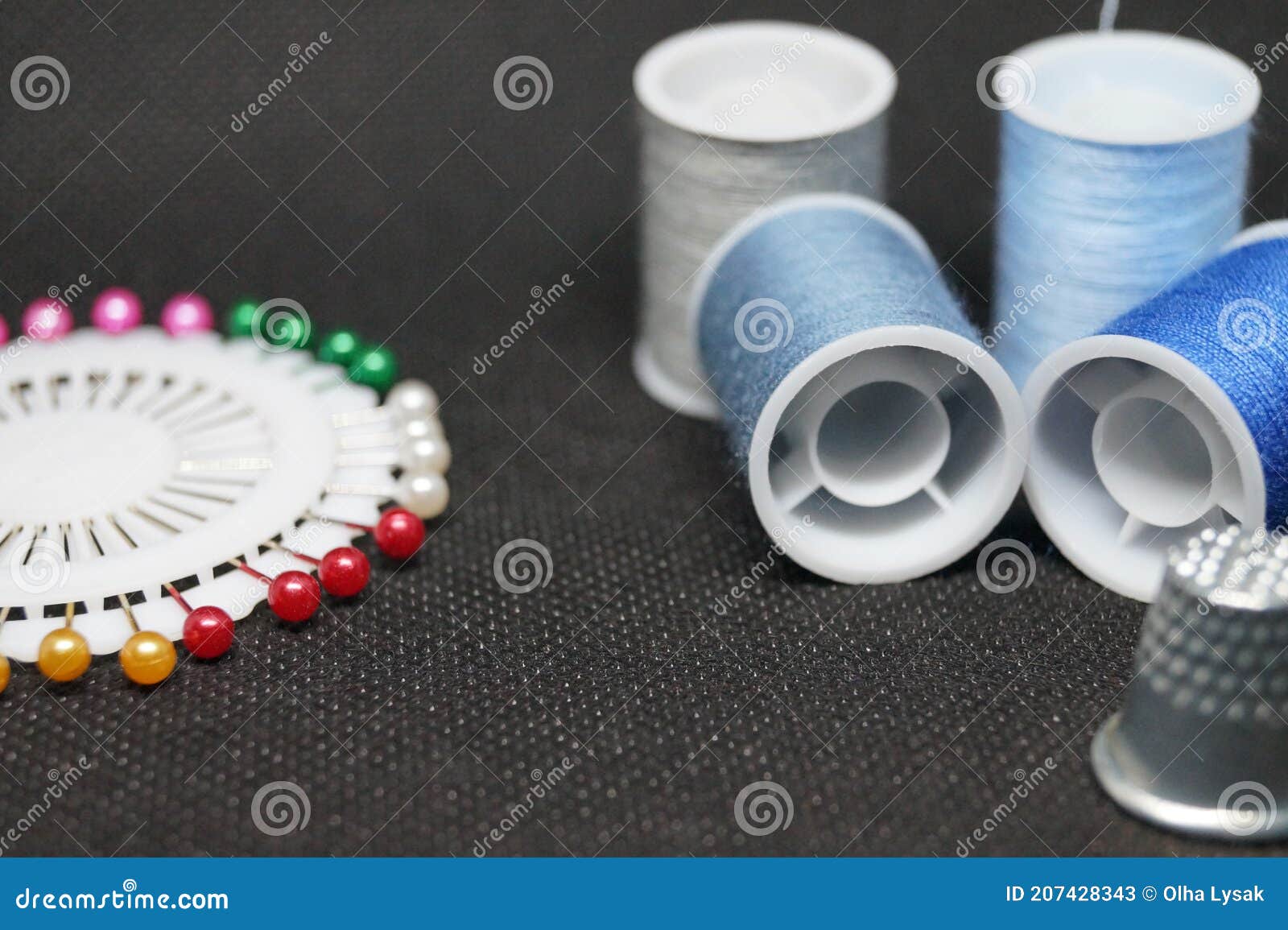 Hobby Needlework, Crocheting. Avmigurumi Dolls. Stock Photo