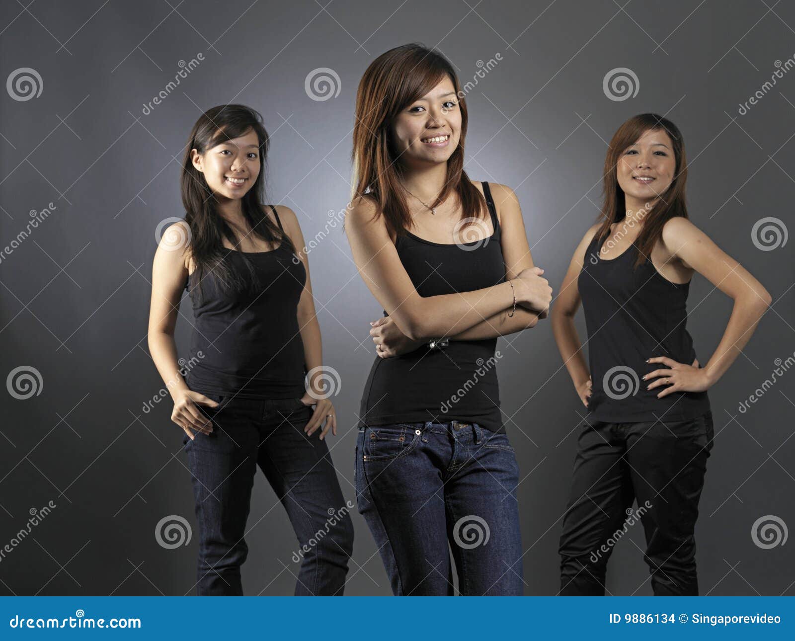 Three Asian Teens 88