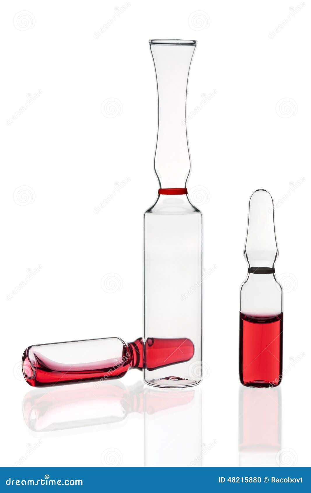 Three Ampoules for Injection Stock Photo Image of pharmacology