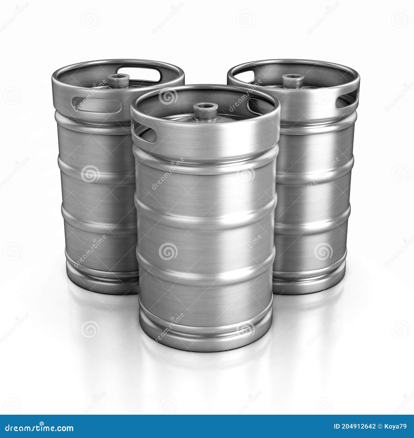 Three Kegs Stock Photo 56388840