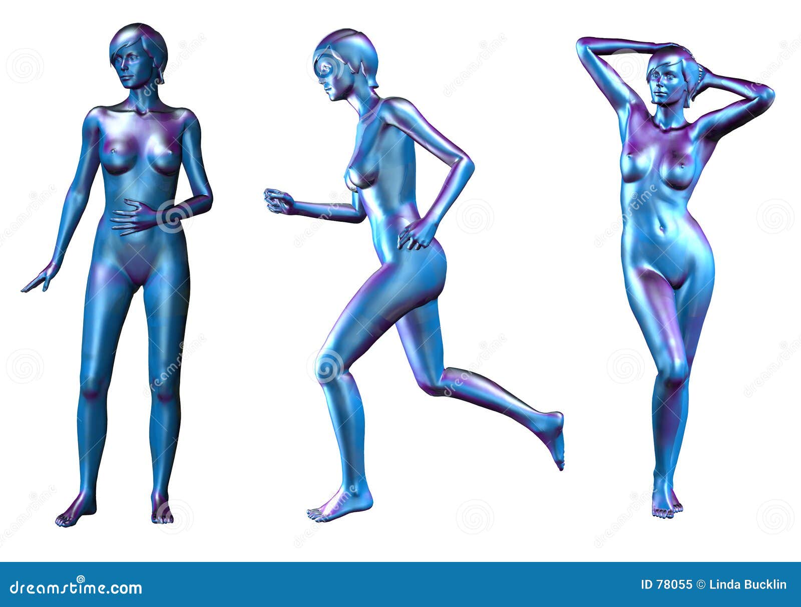Blue Desnudo Women