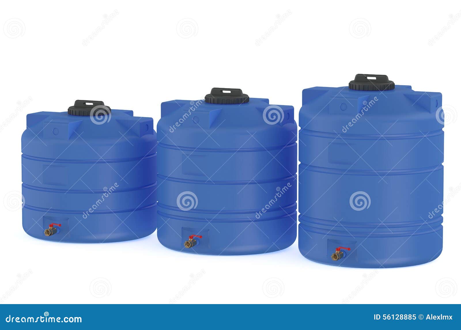 Three Tanks Stock Photography 2416274