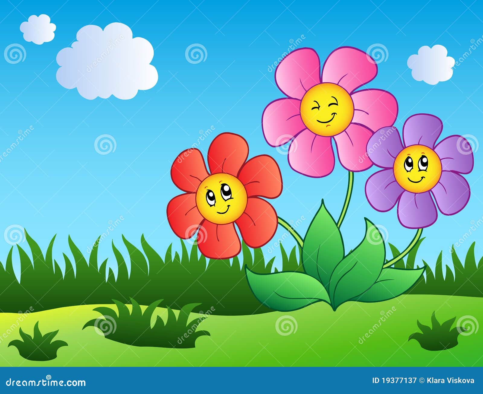 clipart meadow flowers - photo #50