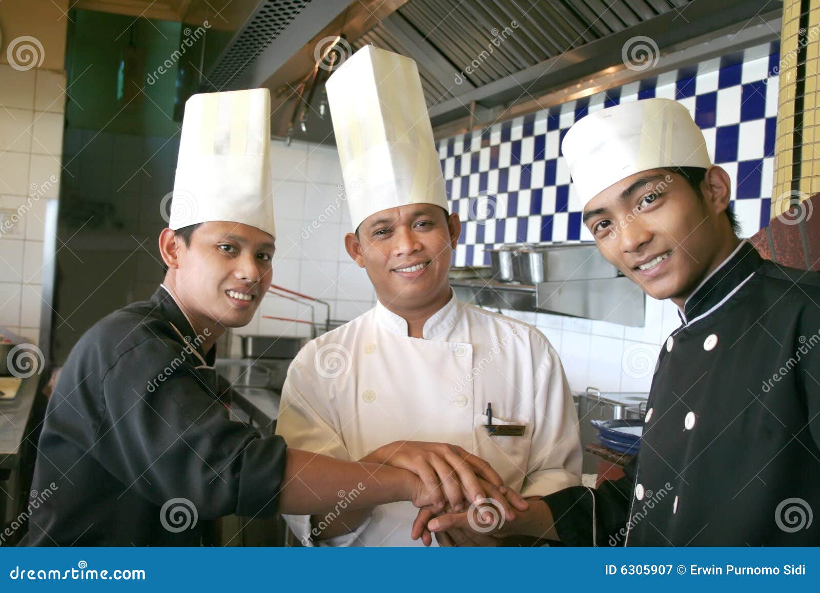 Three chef stock image. Image of chef, cafe, cooking, three 6305907