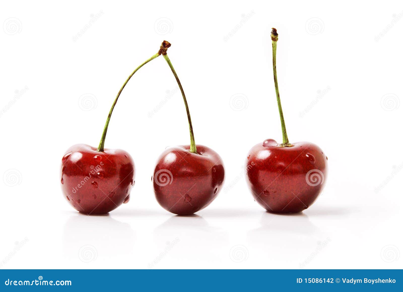 Three Cherries stock photo. Image of pill, healthy, color - 15086142