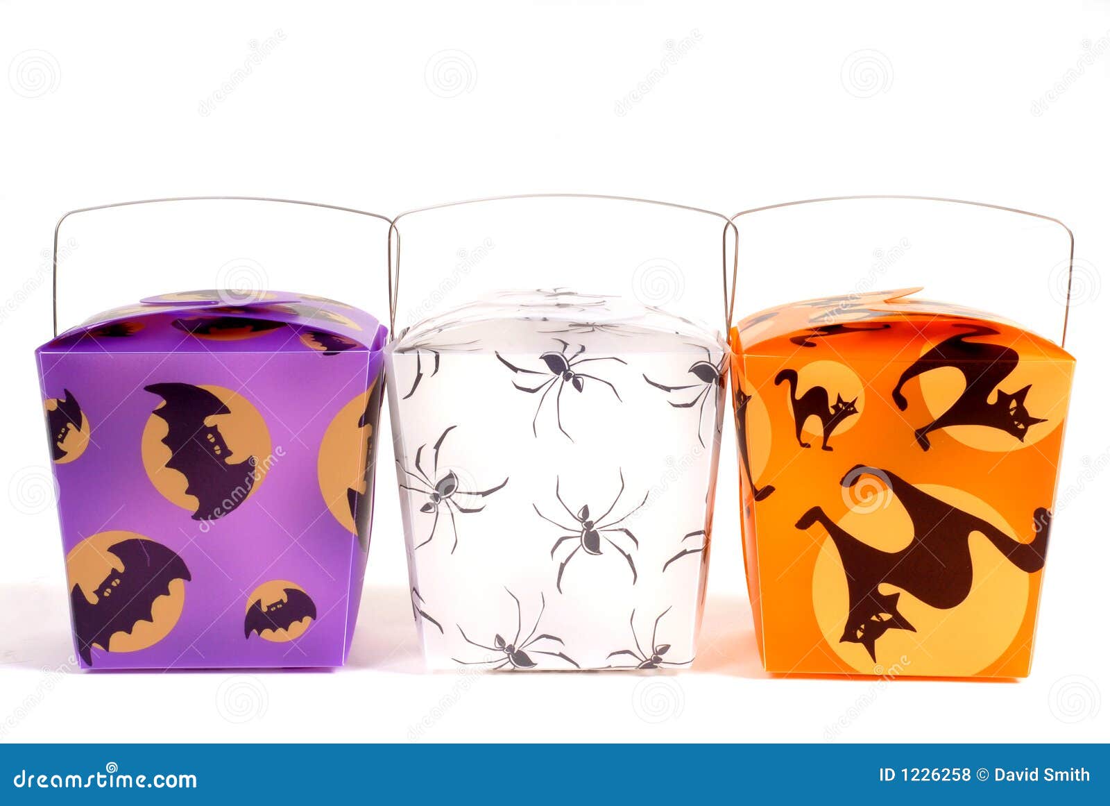 Three Chinese Halloween Candy Carriers Stock Photo Image of chocolate