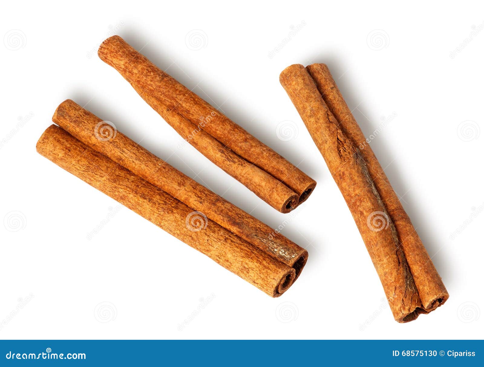 Three Cinnamon Sticks Lie Nearby Stock Photo Image of cinnamon