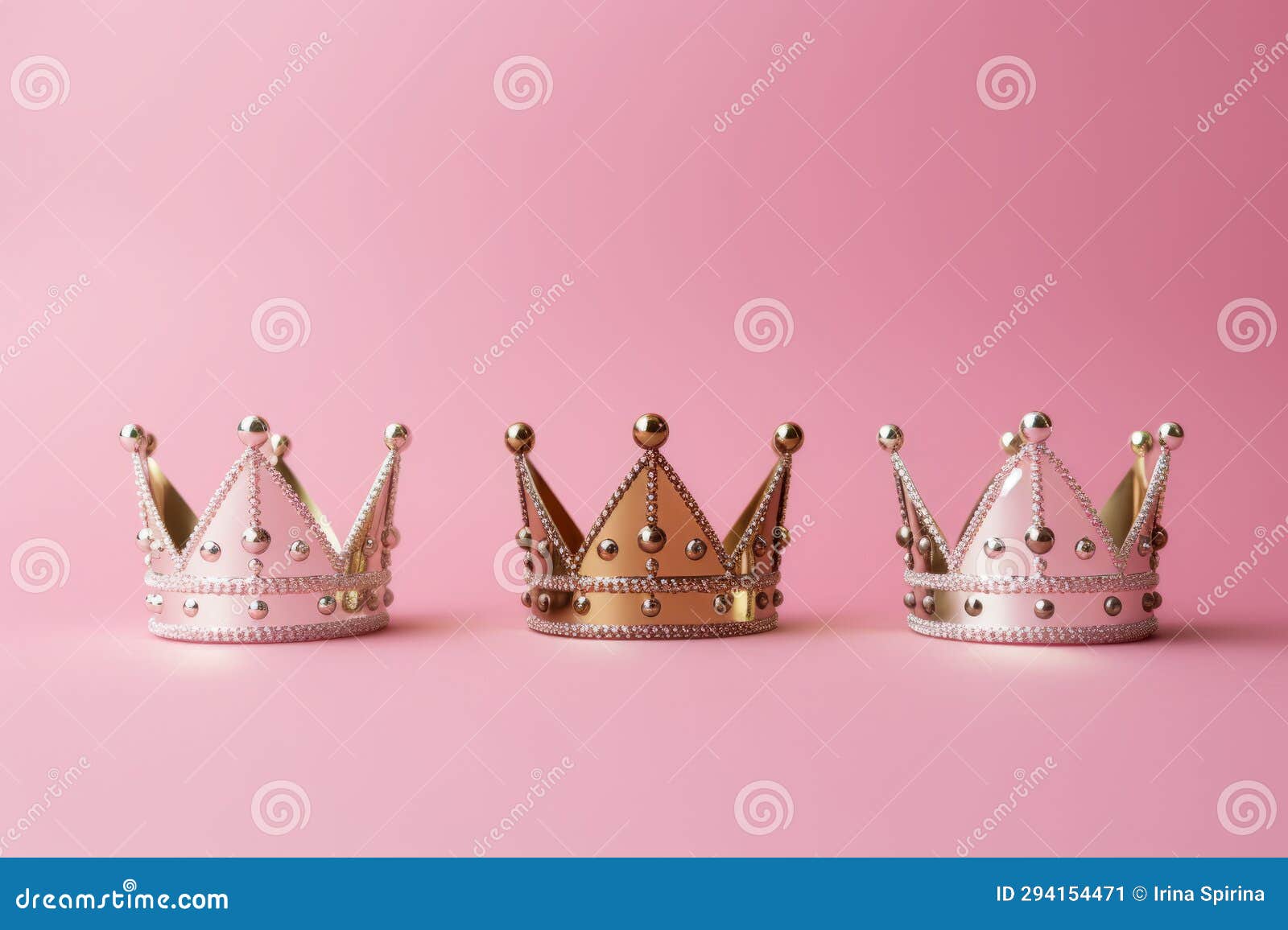 three crowns as a  of the celebration of the day of the three kings