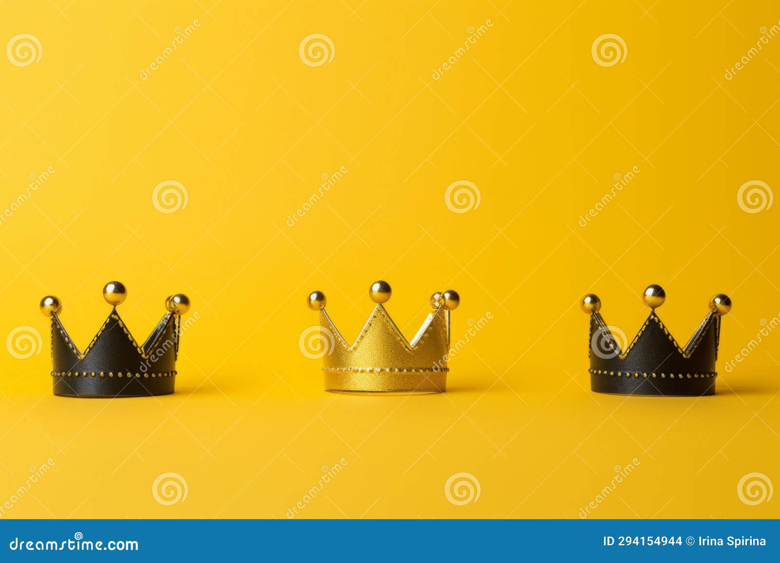 three crowns as a  of the celebration of the day of the three kings