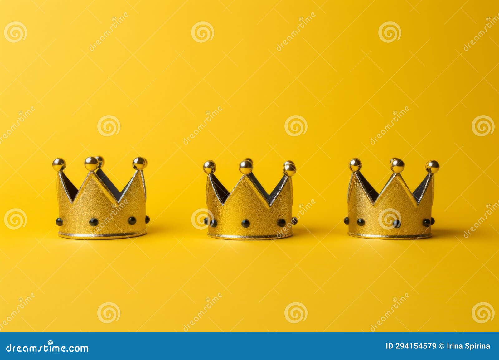 three crowns as a  of the celebration of the day of the three kings