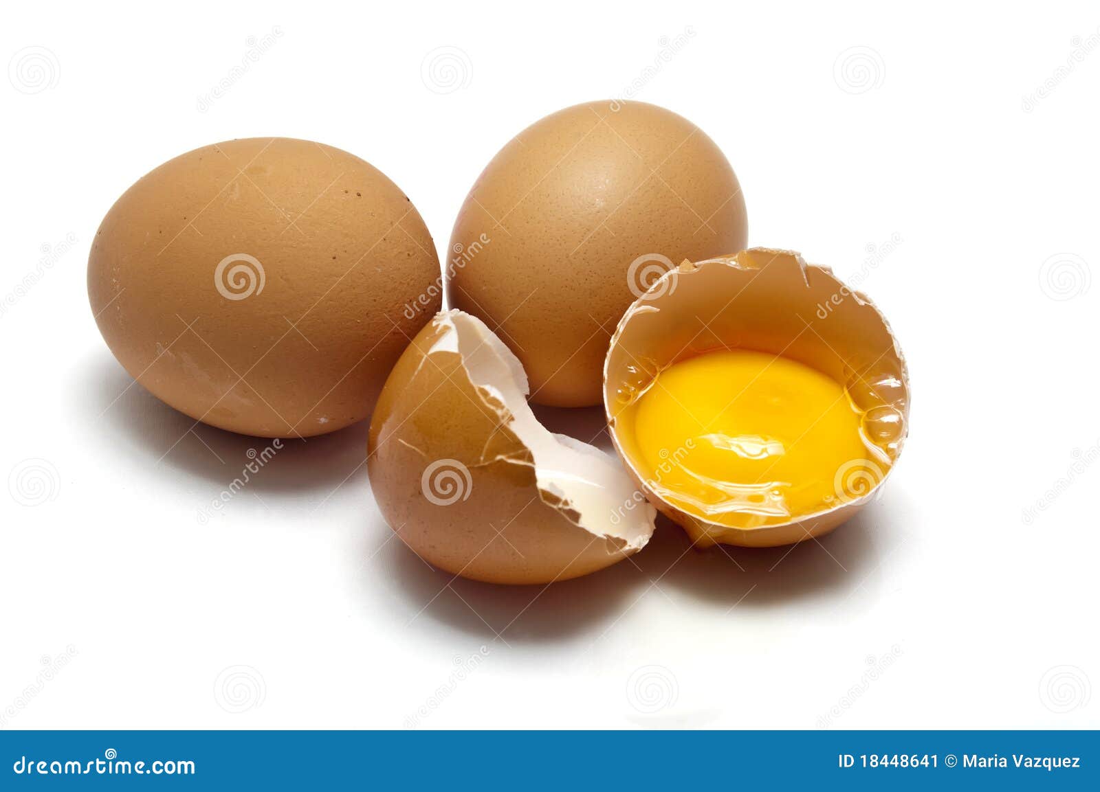 Three eggs stock image. Image of shell, protein, diet 18448641