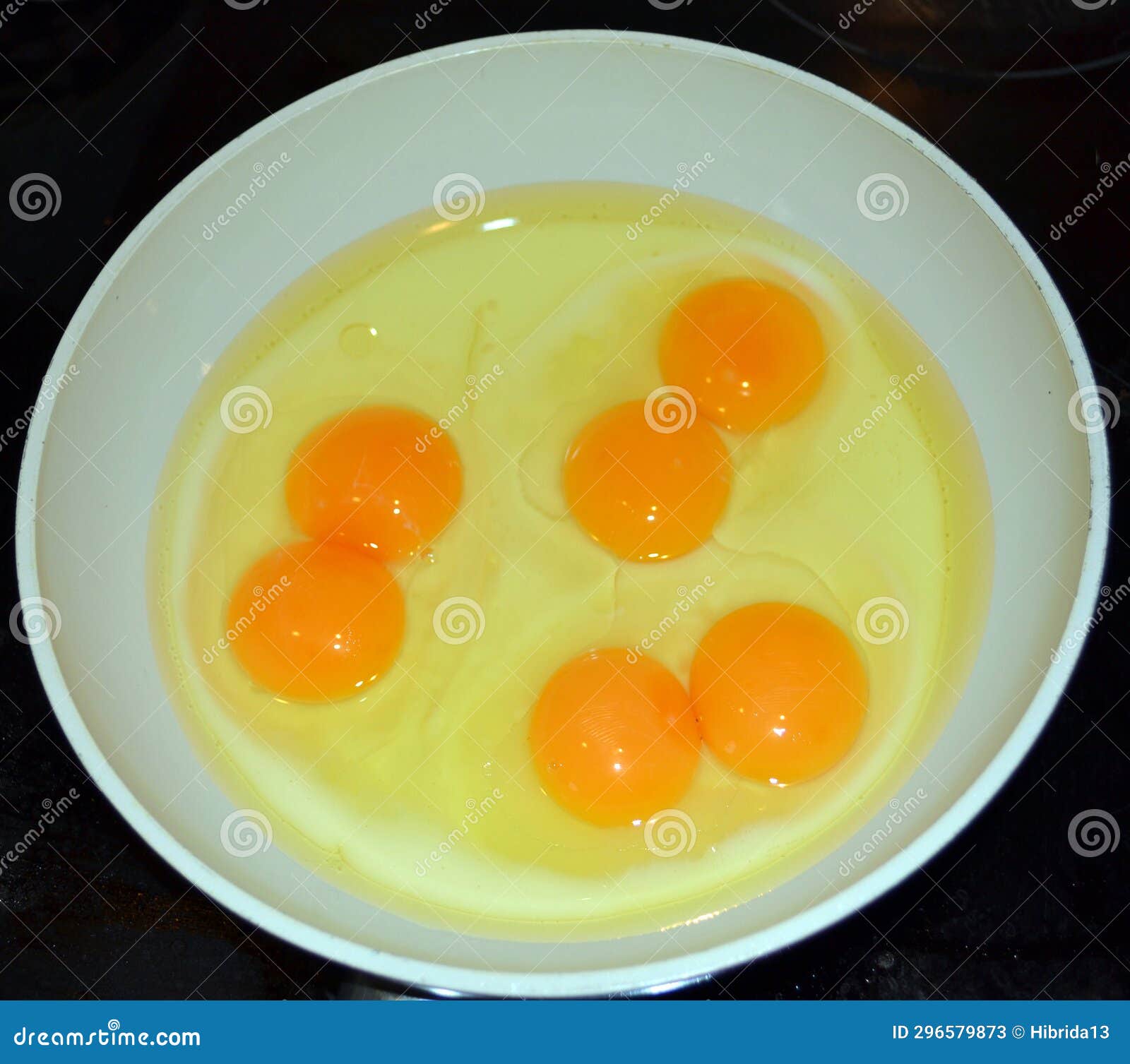 Double Yolk, Strange Two Yolks In One Hen Lucky Egg RoyaltyFree Stock