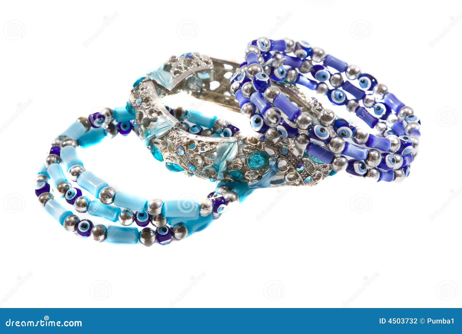 Three Female Ornaments, Bracelets Stock Photo Image of saltwater