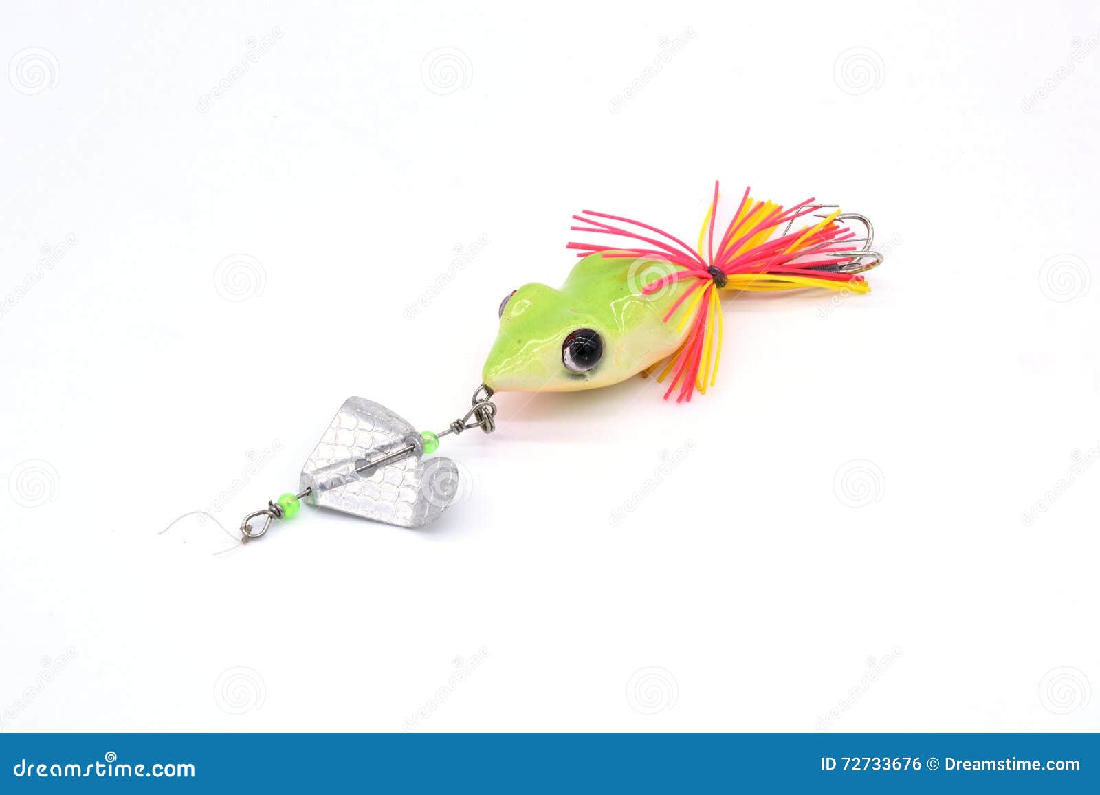 Three Fishing Lure Top Water Shallow and Deep Water Stock Photo - Image of  lure, spinner: 72733676