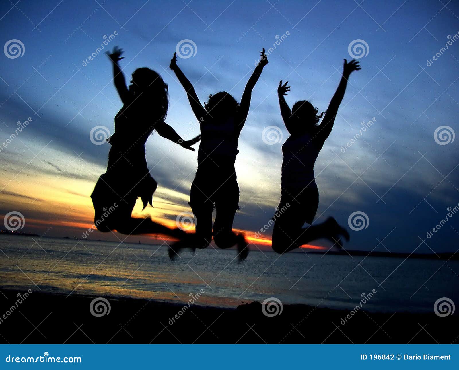 Three Girl Friends Celebrating Youth Stock Photo - Image of girl ...