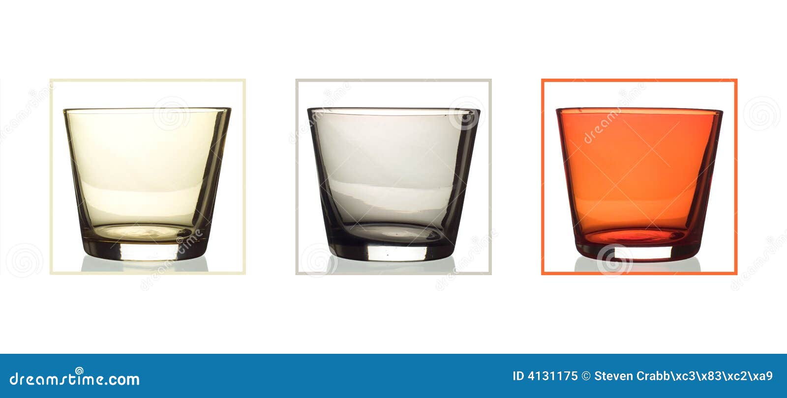 Three glasses stock image. Image of yellow, drinks, drink - 4131175