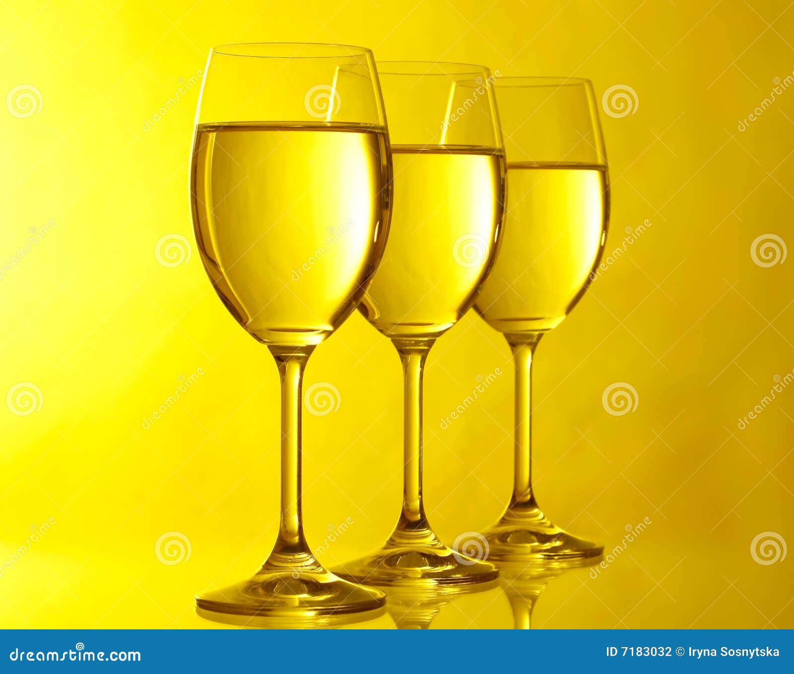 Three glasses stock photo. Image of bottle, tasting, close - 7183032