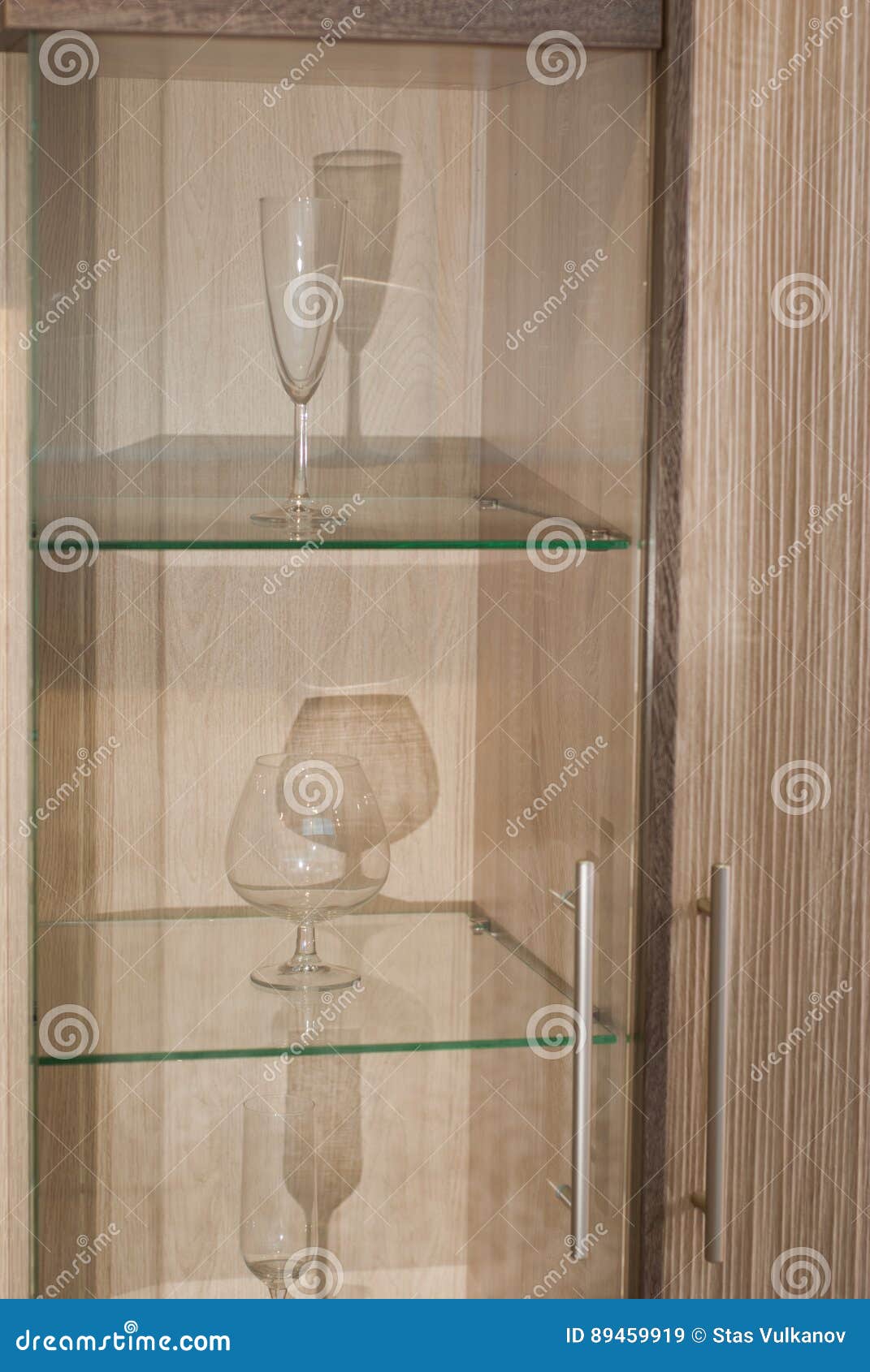 Three Glasses in the Cupboard Stock Image Image of wine, beautiful 89459919