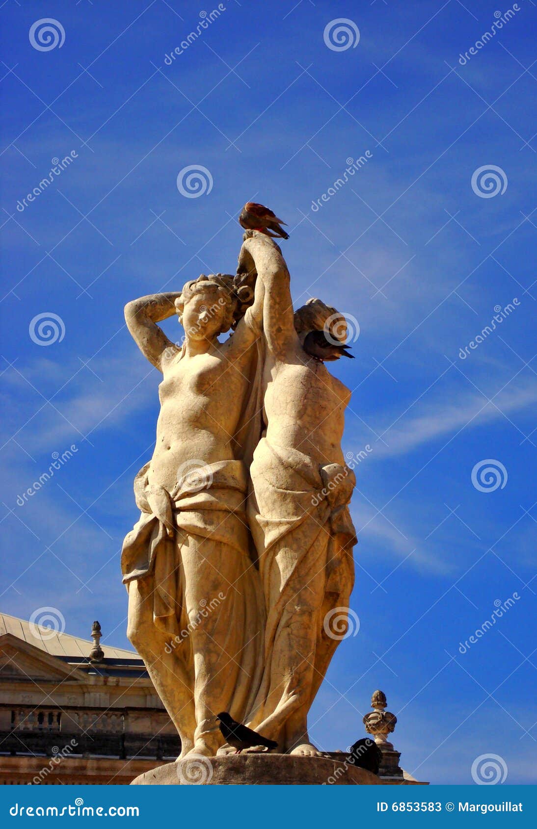three graces statue montpelier
