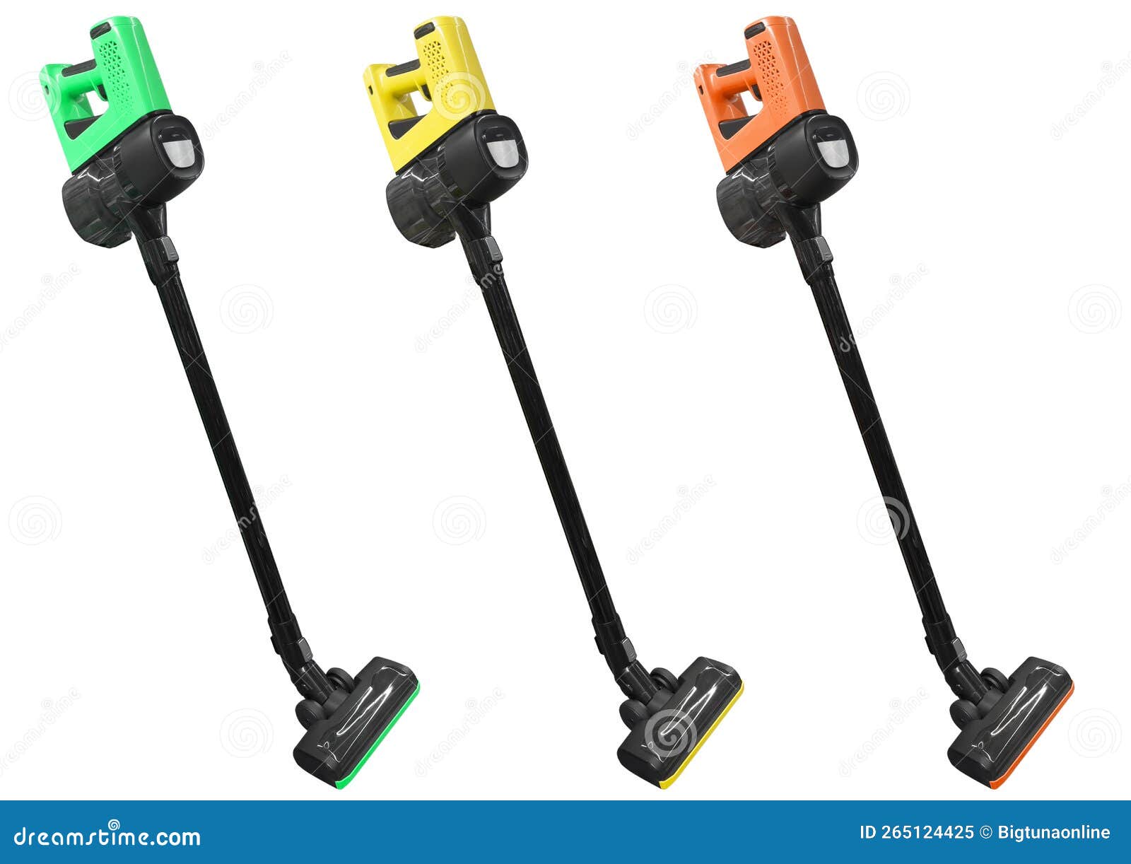 Hand Vacuum Cleaner Isolated On A White Background. Cordless Handheld