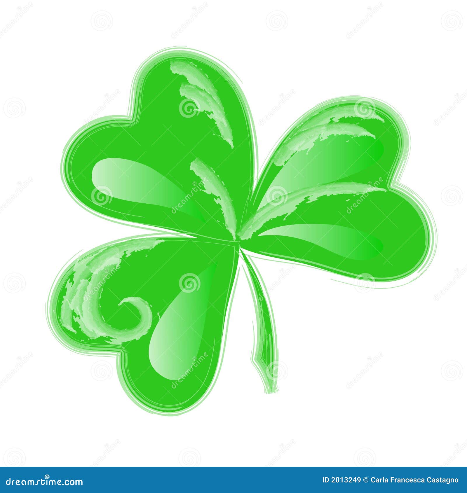 free clip art 3 leaf clover - photo #25