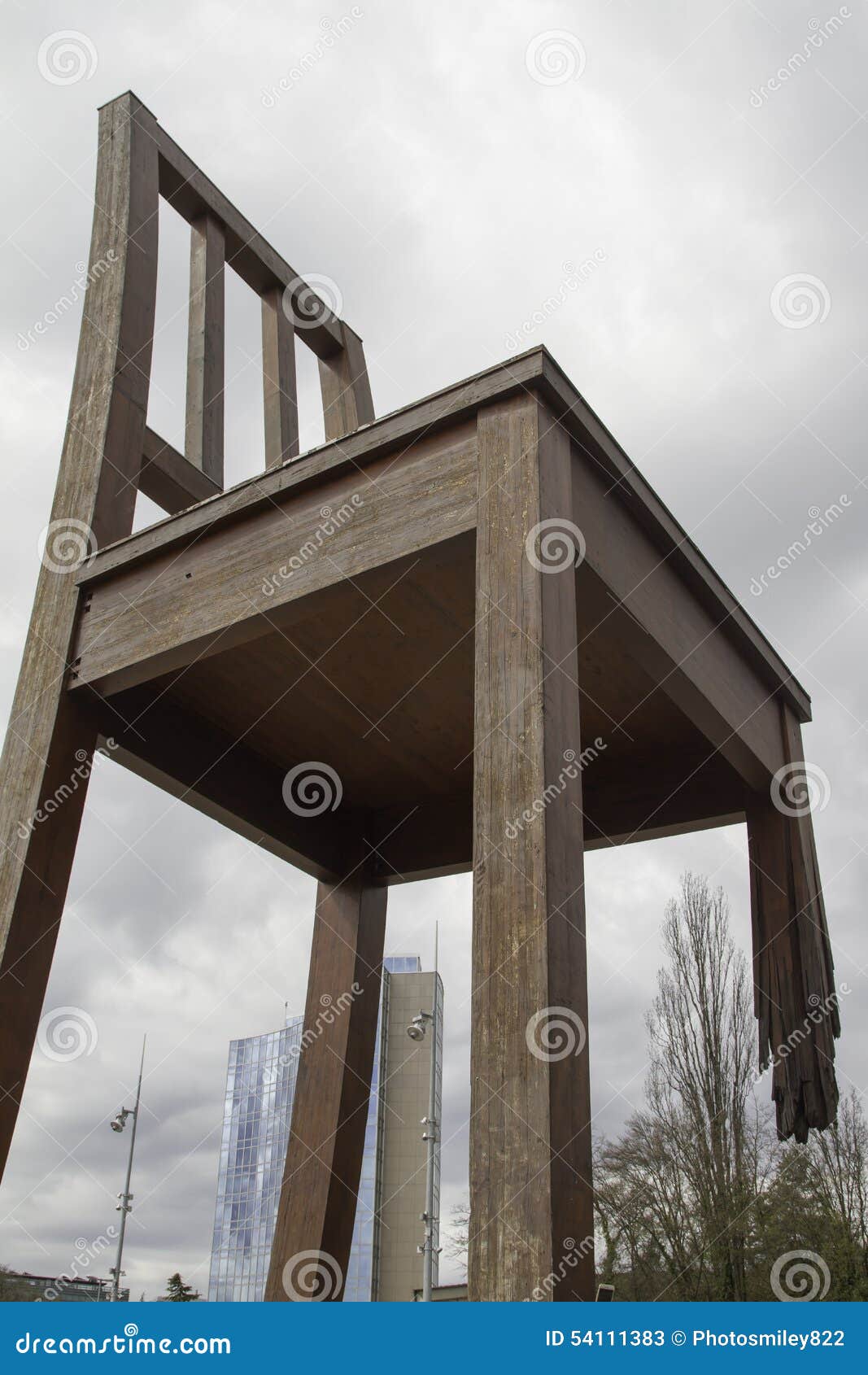 Threelegged chair stock image. Image of switzerland 54111383