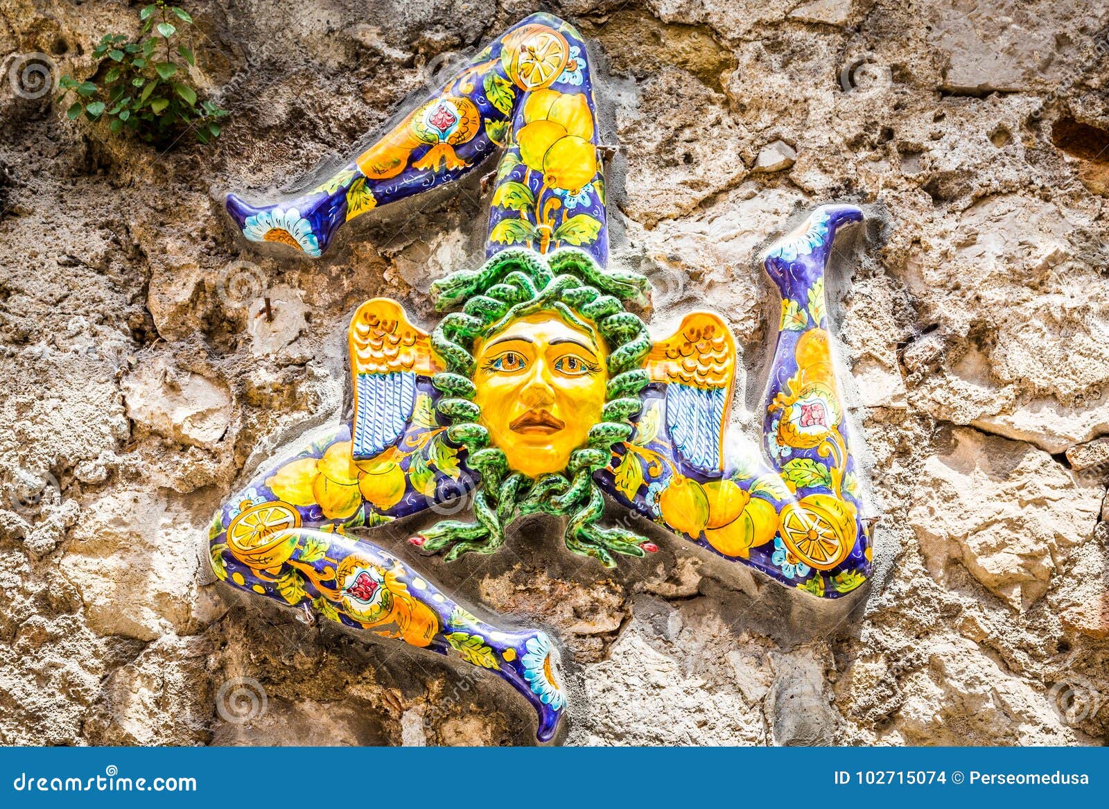 the three-legged  of sicily: trinacria
