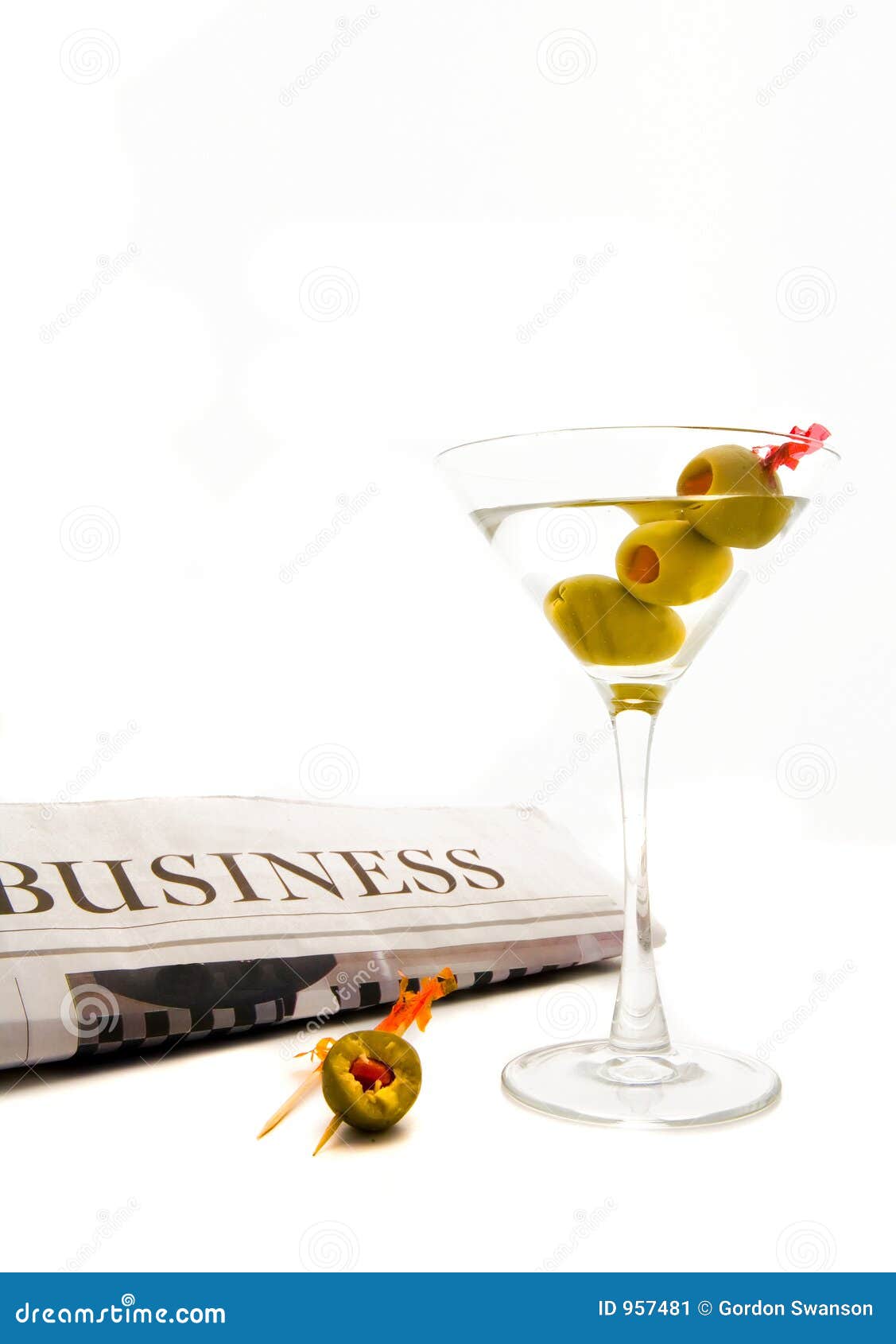 Three Martini Lunch stock image. Image of three, drink 957481