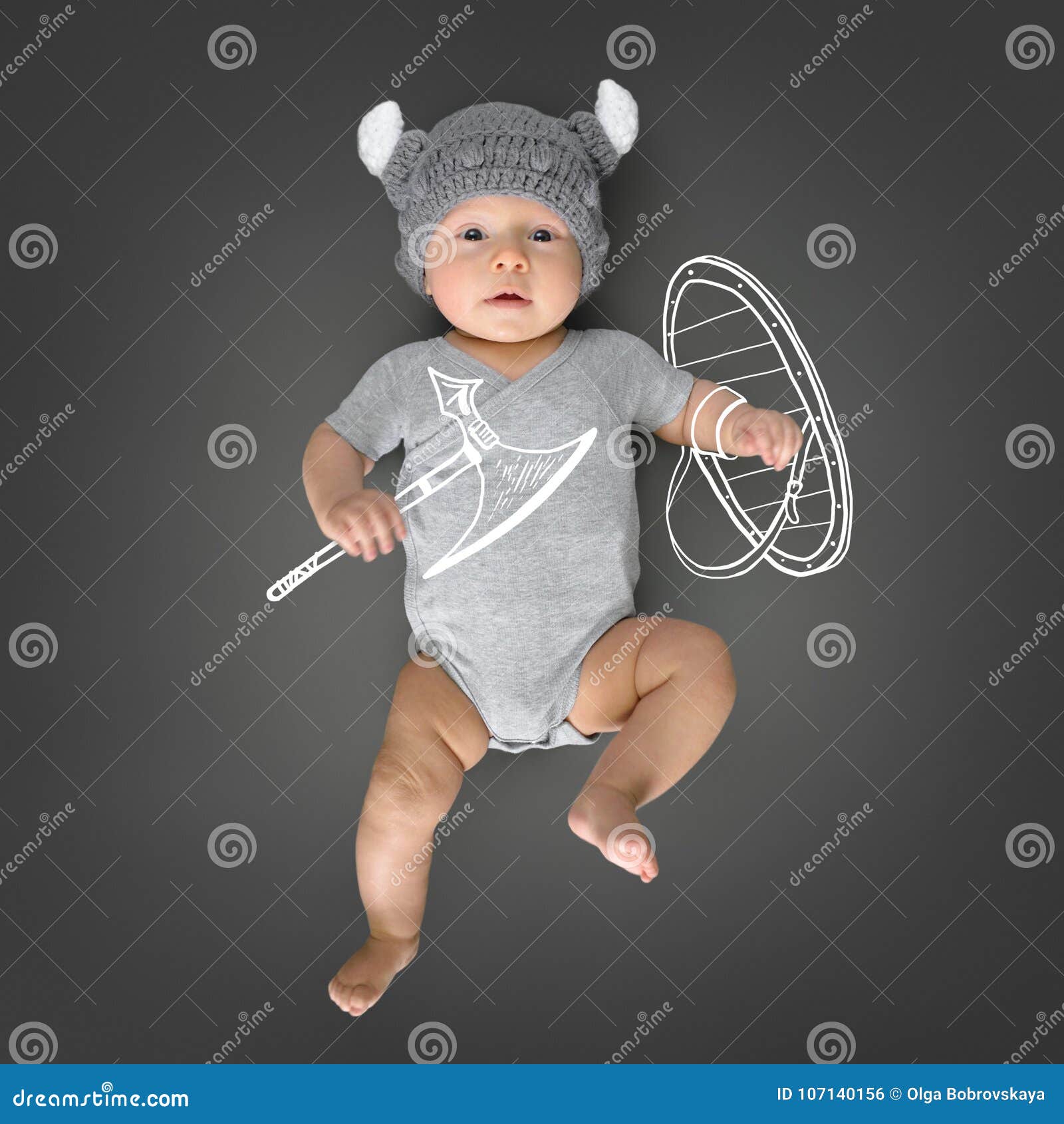 Baby In Viking S Hat Pretending He Is A Real Viking Warrior Stock Photo Image Of Guard Horns Baby In Viking S Hat Pretending He Is A Real Viking Warrior Stock Photo Image Of Guard Horns