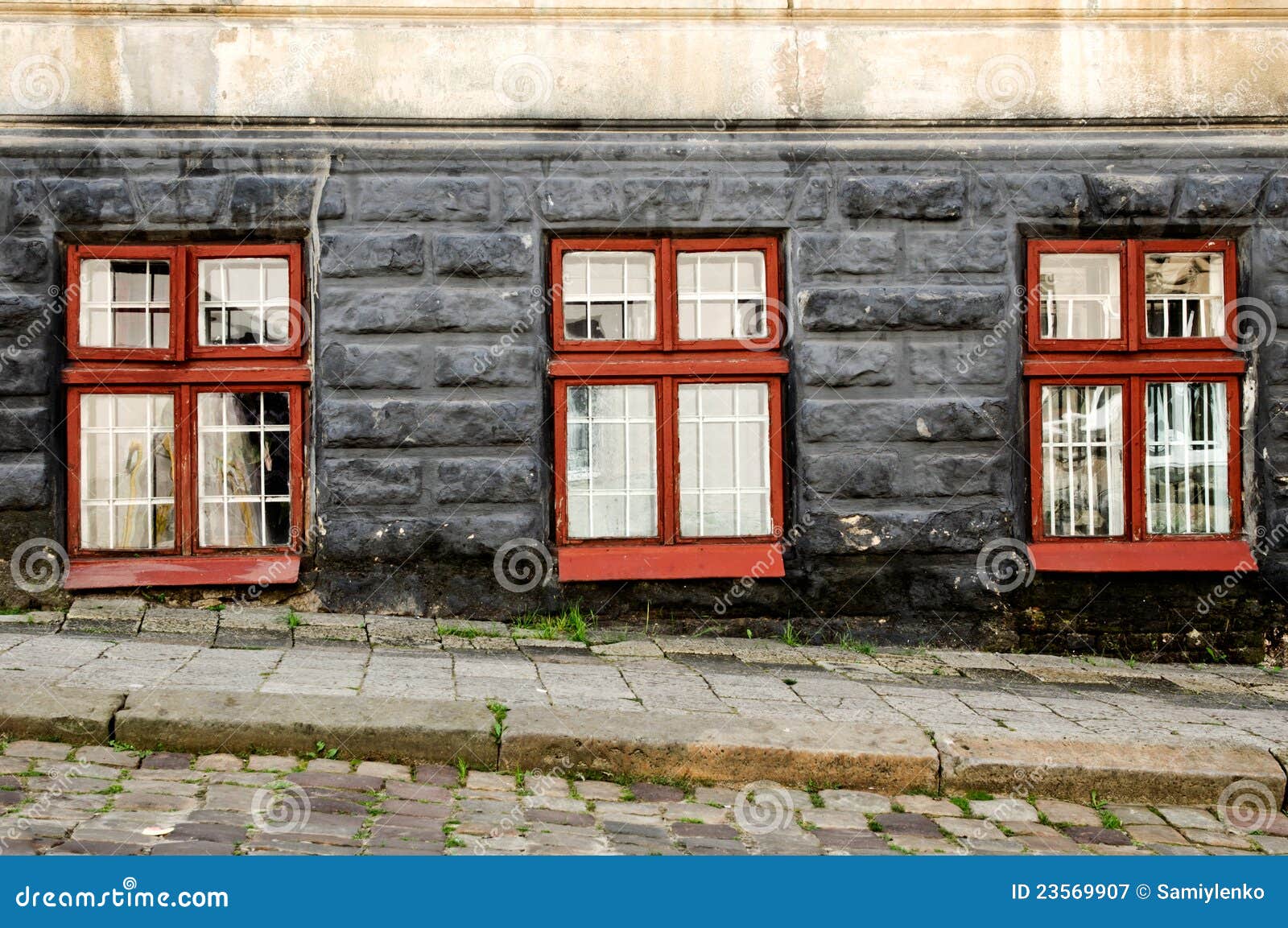 Three old vintage windows stock image. Image of glass 23569907