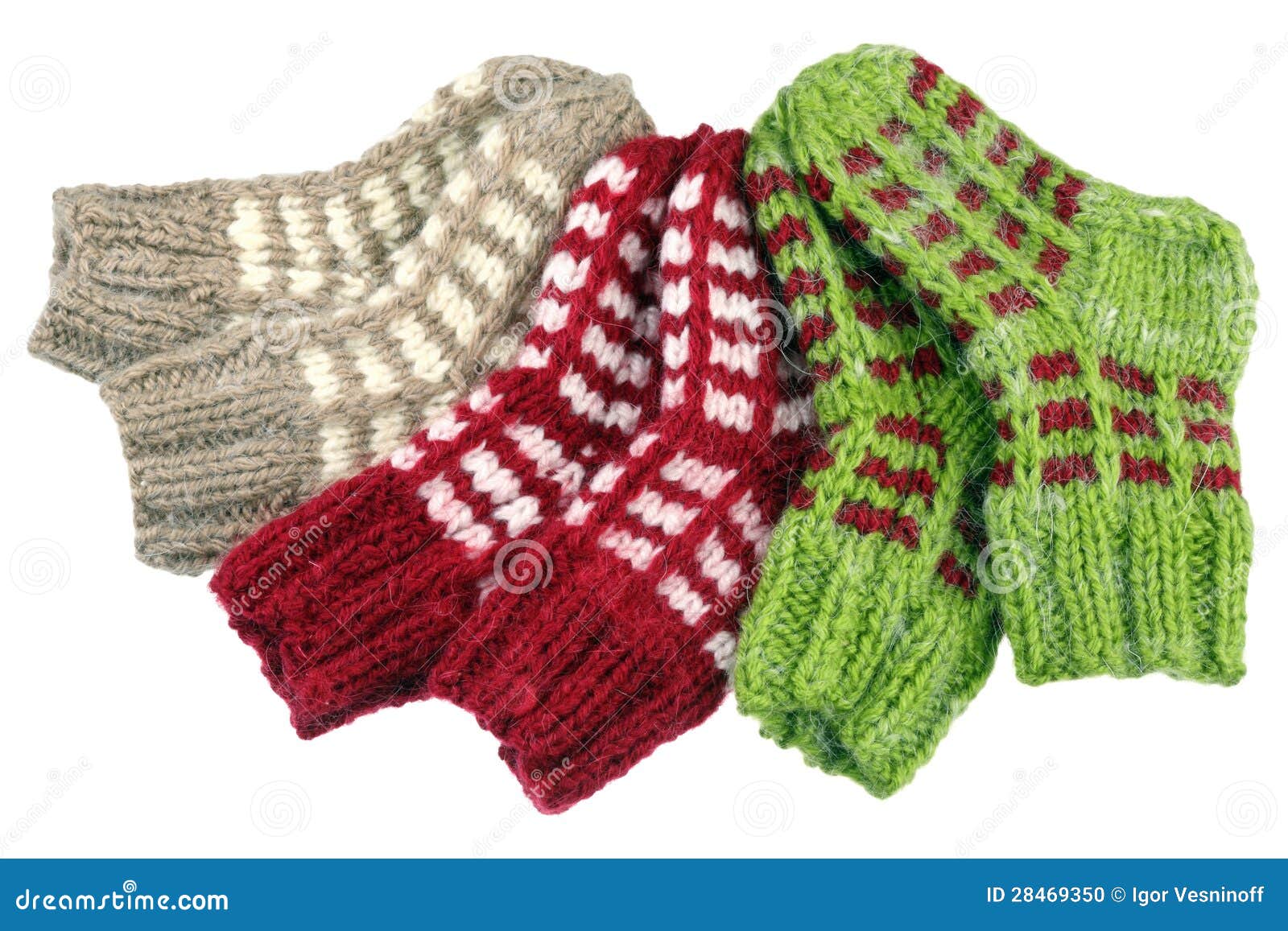 Three pairs socks stock photo. Image of string, ornament - 28469350
