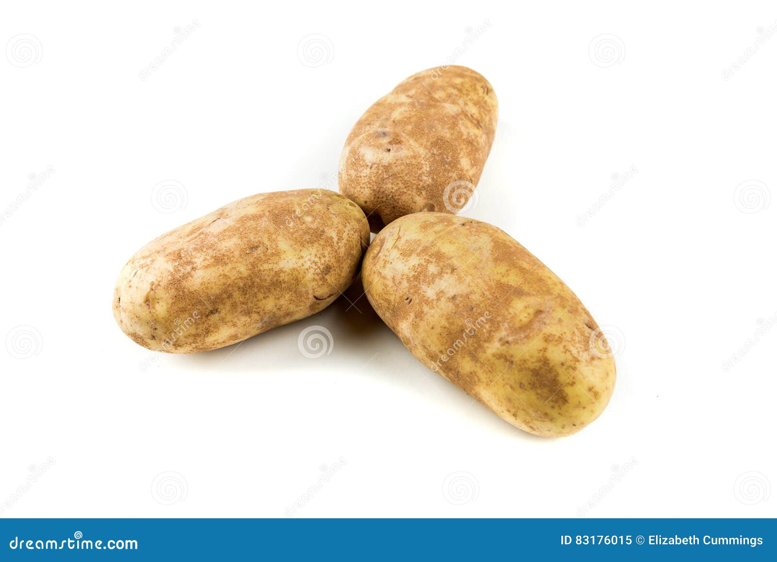 Three potatoes stock image. Image of tuber, russet, carbohydrate 83176015